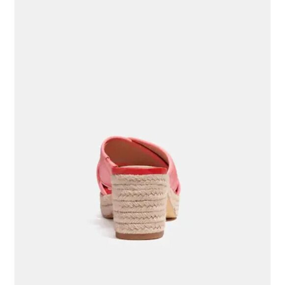Coach Pink Sloan Espadrille Barbiecore Cute Balletcore 10 - Picture 3 of 5